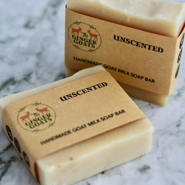 Unscented Goat Milk Soap – Handmade Natural Soap Bar