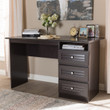 Baxton Studio Carine Modern and Contemporary Wenge Brown Finished Desk
