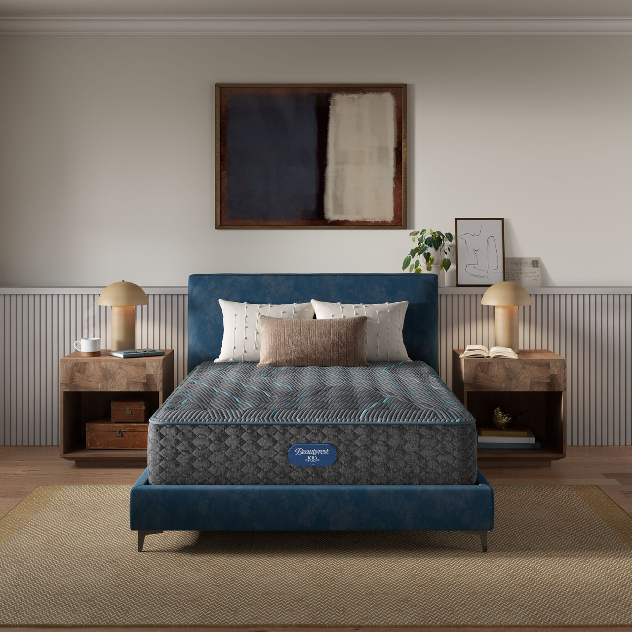 2 超美品　Simmons Beautyrest シングルスプリングマットレス JPEG_Small-