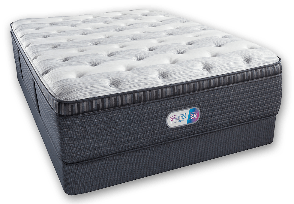 Simmons Beautyrest Platinum Gladstone Peak Plush Pillow Top Mattress Dealbeds Com