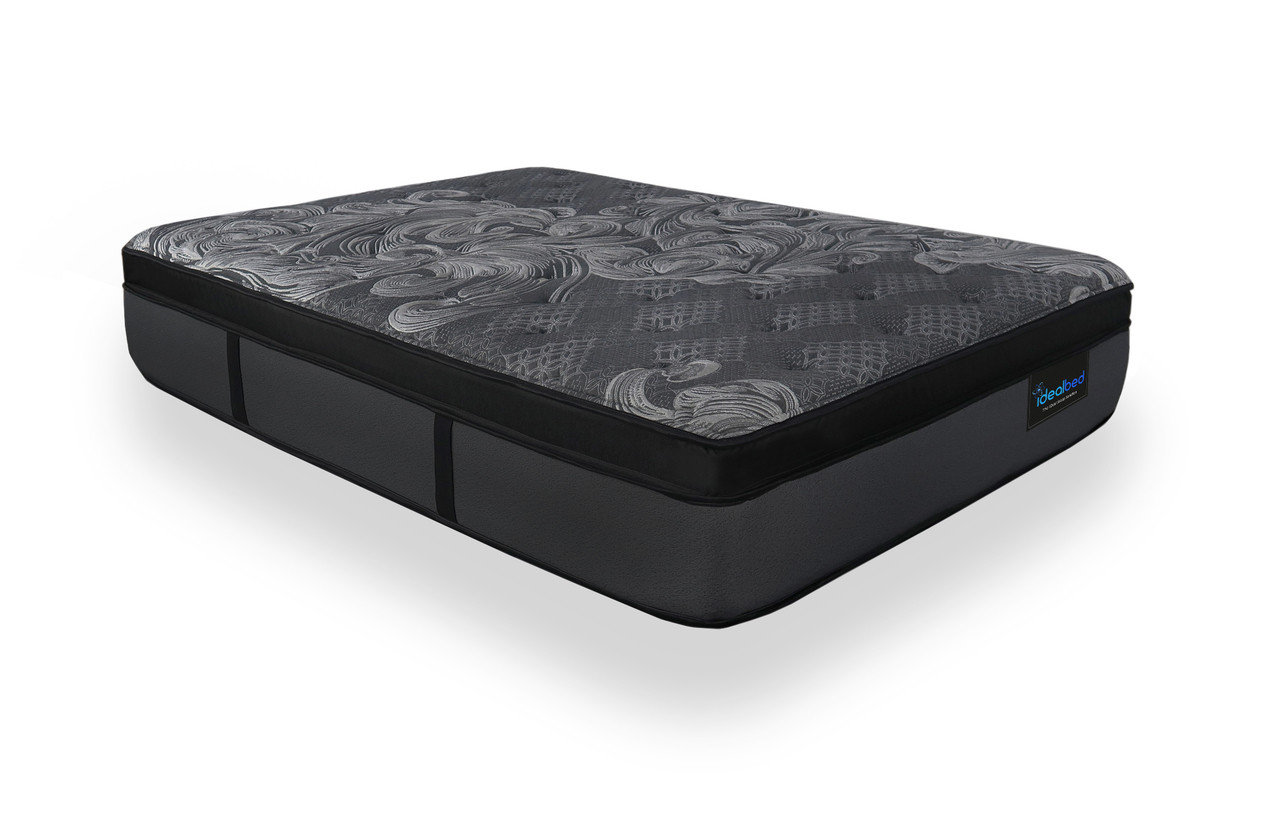 iDealBed iQ6 Luxury Hybrid Plush Pillow Top Mattress