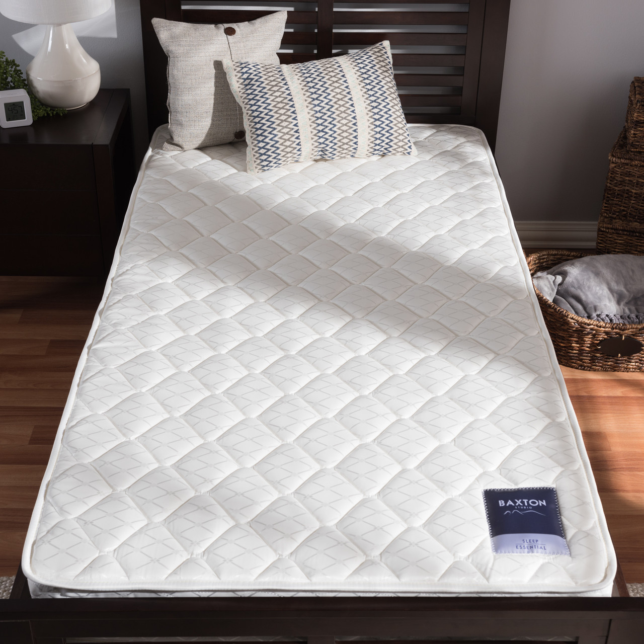 Baxton Studio Alaura Twin Size Spring Mattress DealBeds