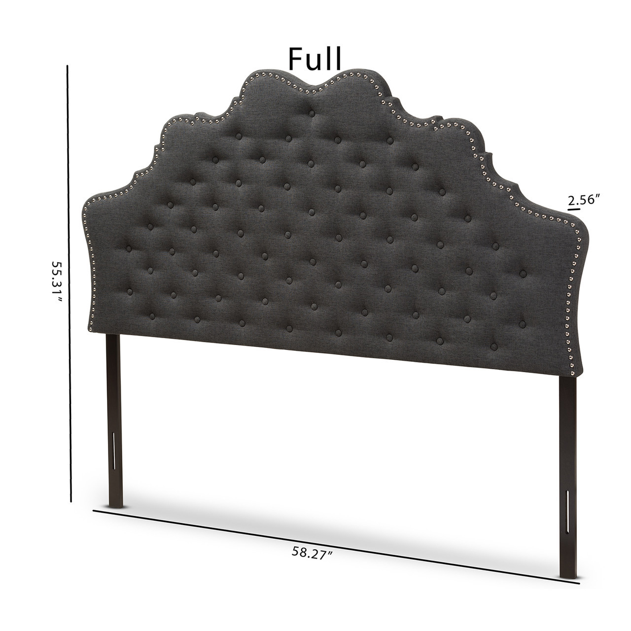 Baxton Studio Hilda Headboard - Thumbnail 5
