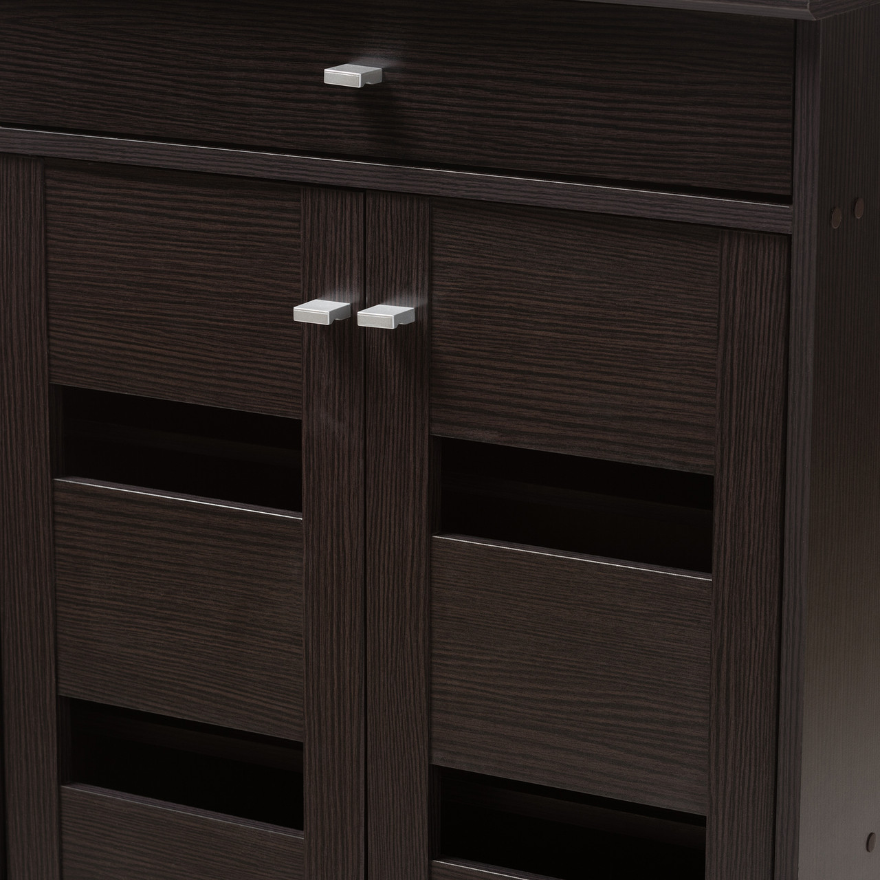 Baxton Studio Acadia Shoe Cabinet - Thumbnail 4