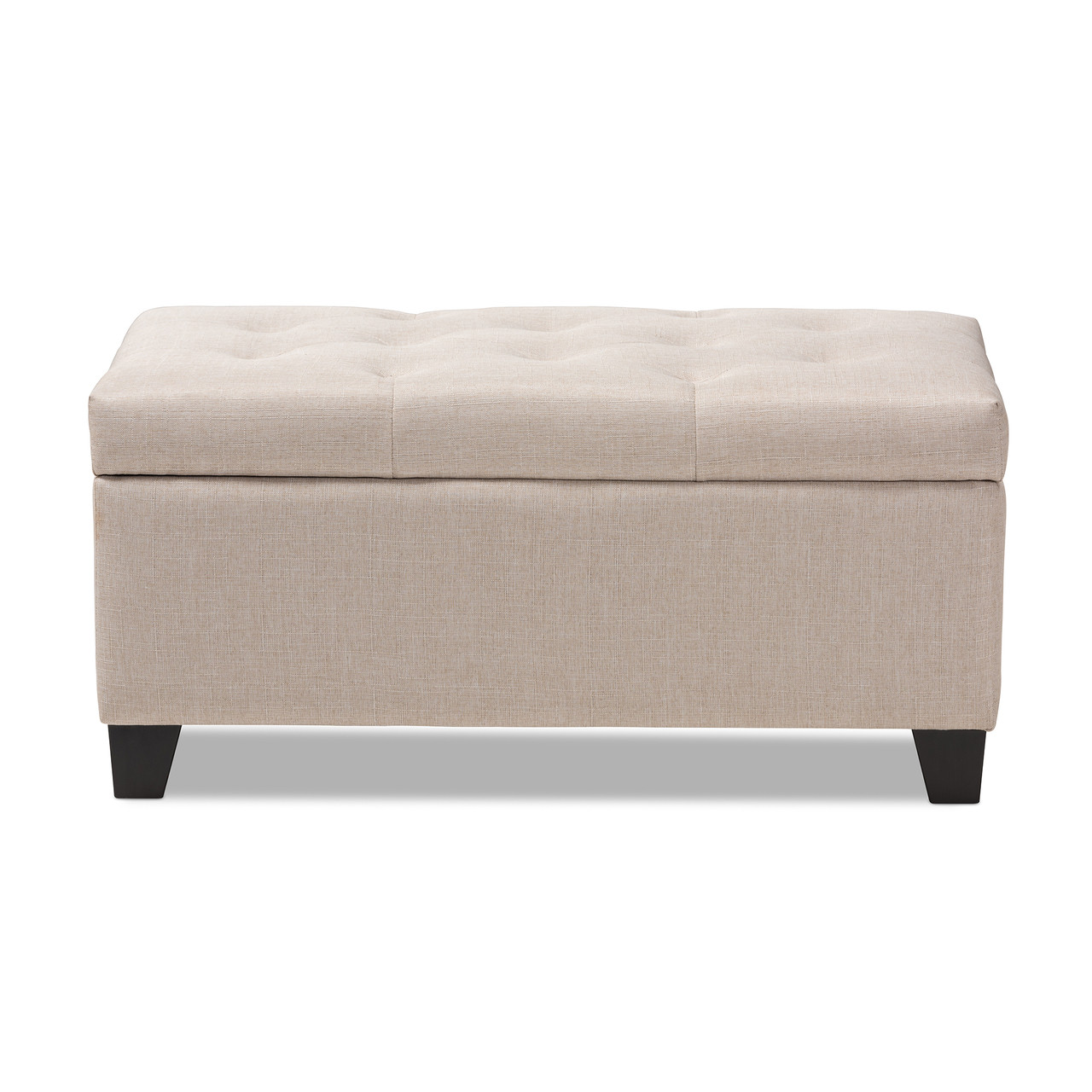 Baxton Studio Michaela Modern and Contemporary Beige Fabric