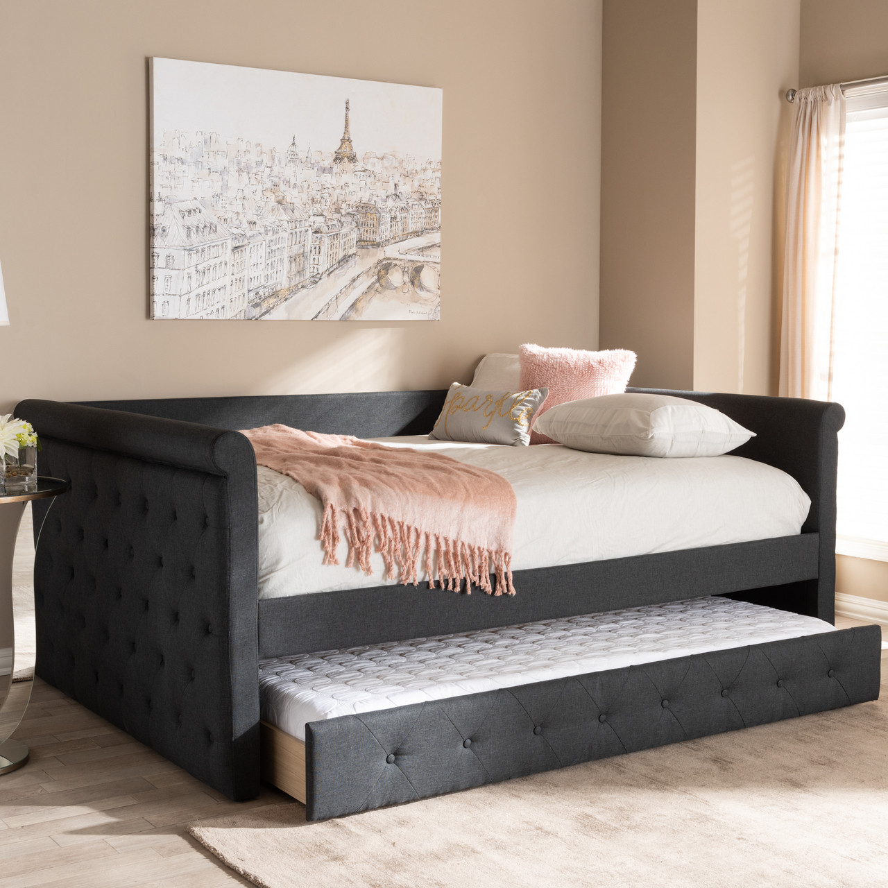 Baxton Studio Alena Daybed - Thumbnail 4