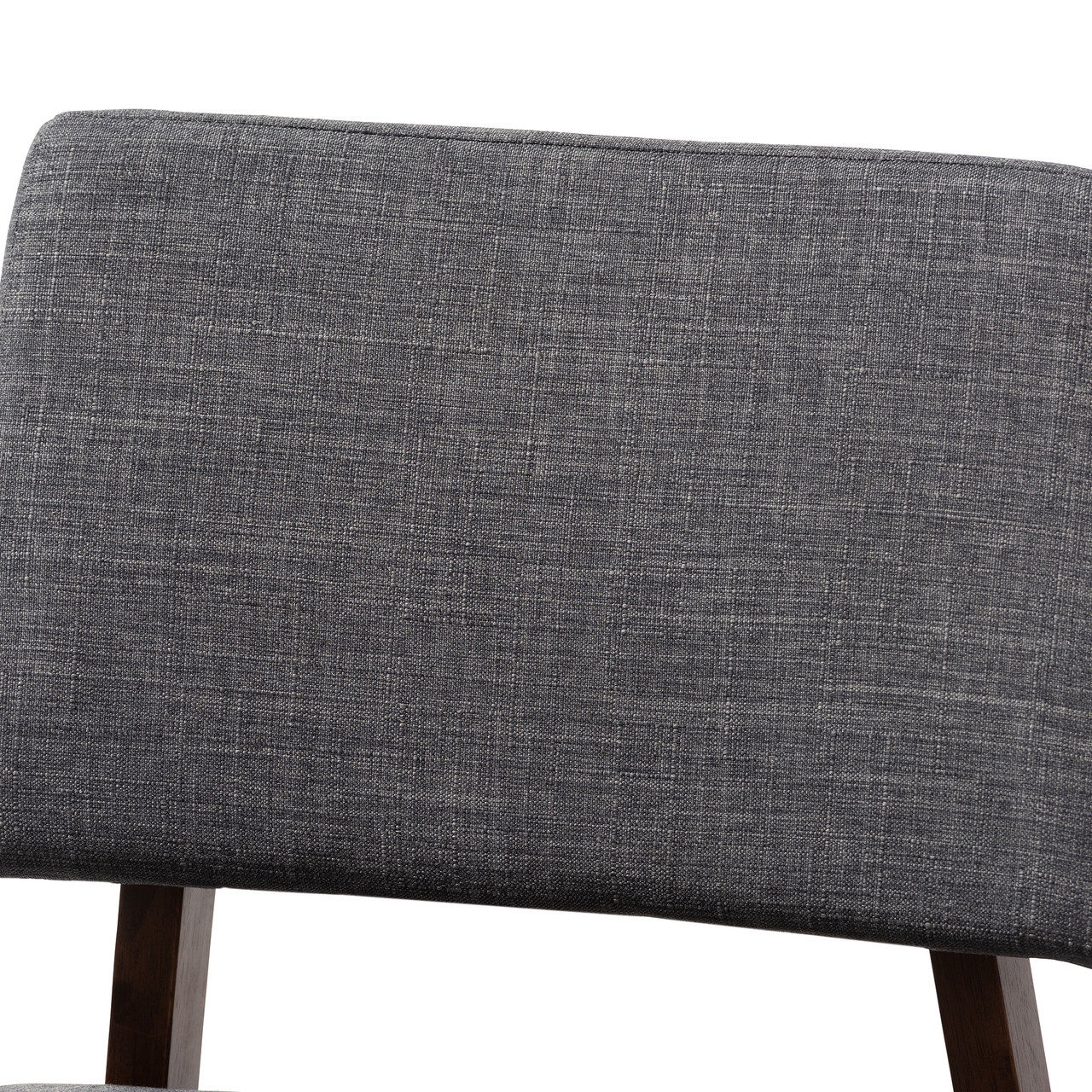 Baxton Studio Colton Mid Century Modern Dark Gray Fabric