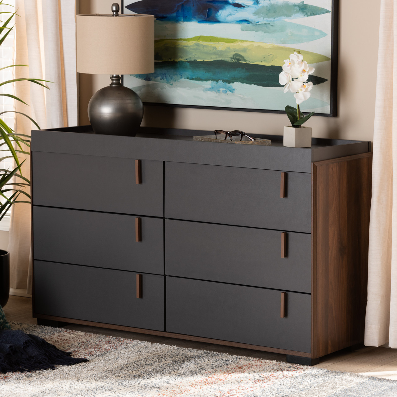 slim fit dress slacks Hampton 6 Drawer Dresser / 3 Color Finishes – Camaflexi