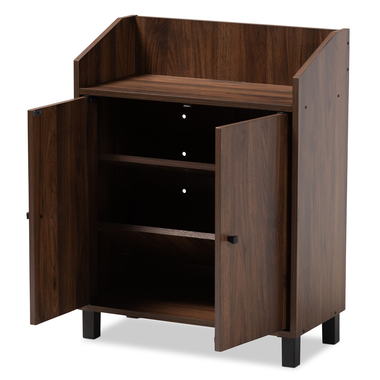 Baxton Studio Rossin Modern and Contemporary Walnut Brown Finished