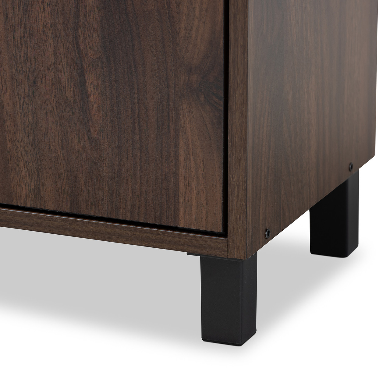 Baxton Studio Rossin Modern and Contemporary Walnut Brown Finished