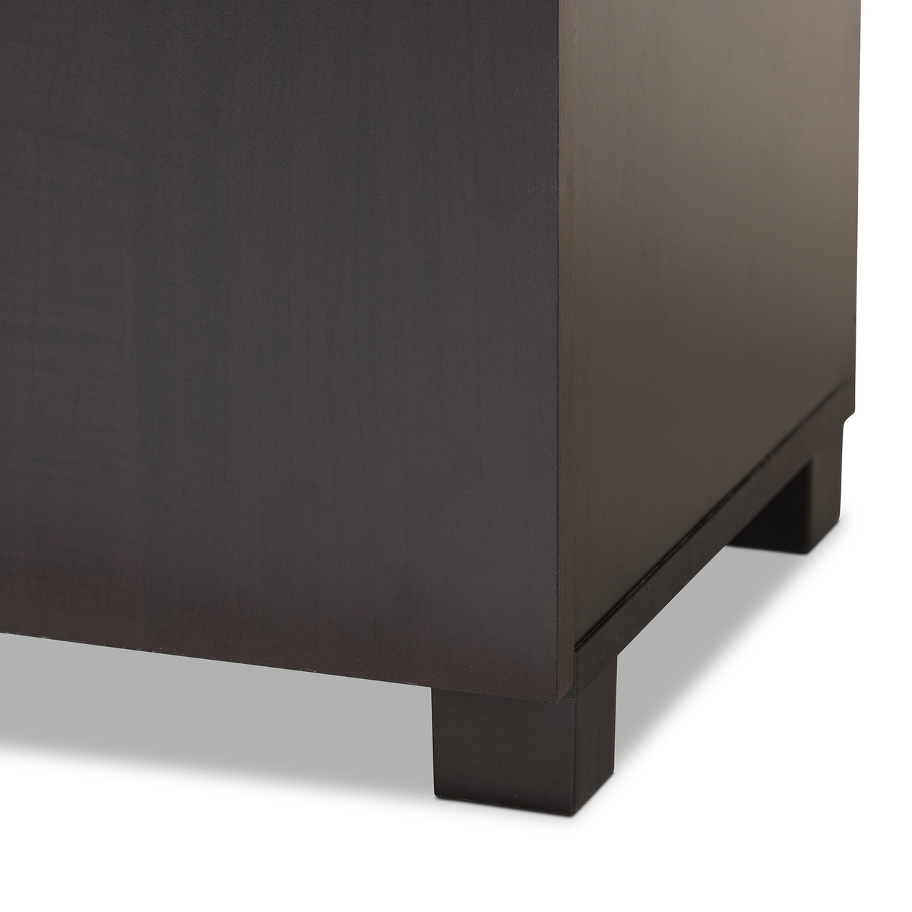 Baxton Studio Marine Modern and Contemporary Wenge Dark Brown