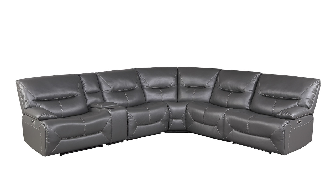 Homelegance Dyersburg Sectional Power Recliner - Thumbnail 4