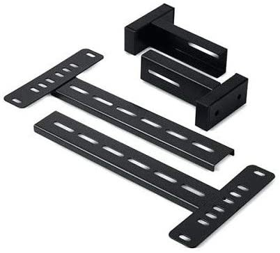 Ashley Furniture Sierra Sleep Headboard Bracket Kit – Fits M9x8 & M9x9 Bed Frames, All Mattress Sizes, Metal Black