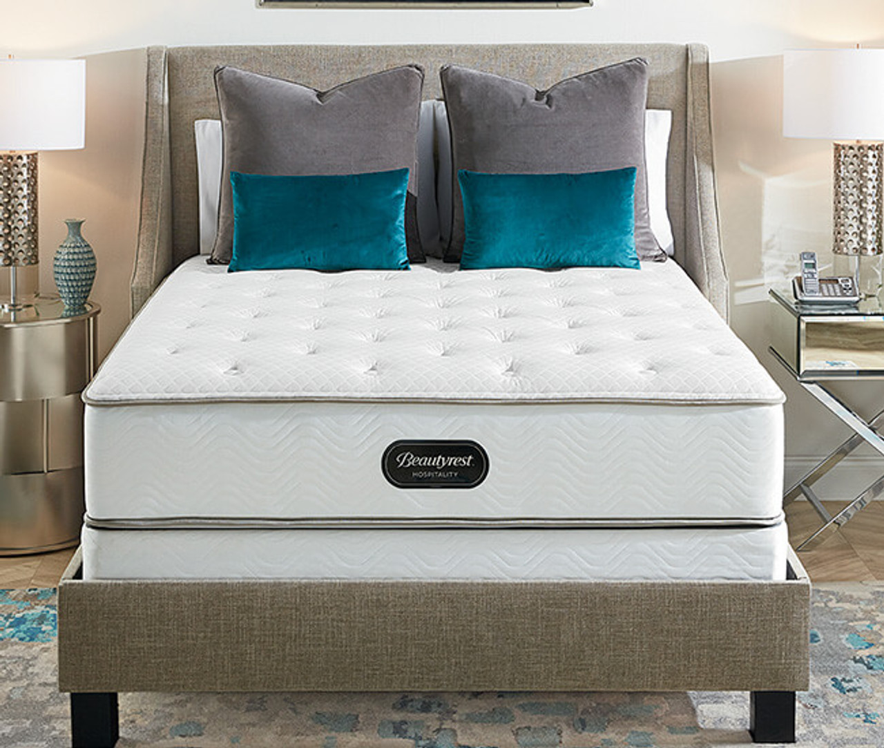 Simmons beautyrest clearance plush euro top