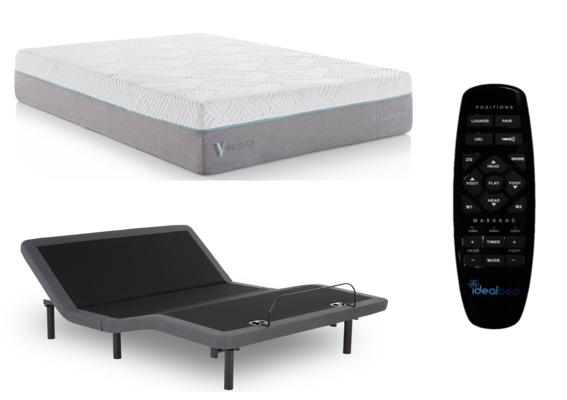 Wellsville 11" Latex Hybrid Mattress