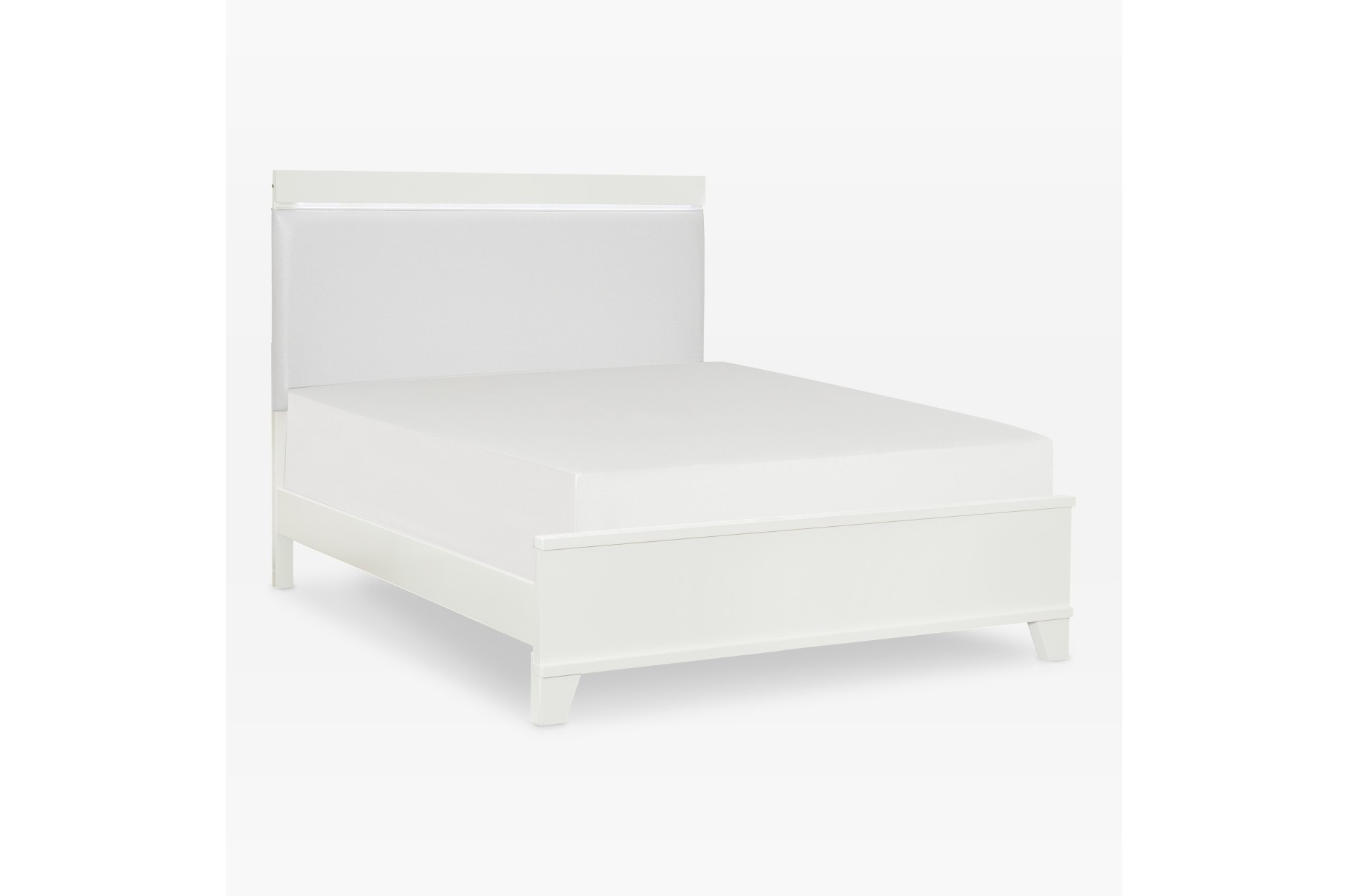 Homelegance Kerren Collection Contemporary Bed in White