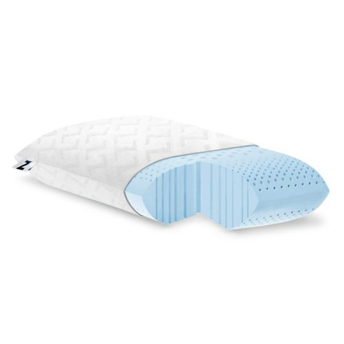 Malouf Z Zoned Gel Dough Pillow Low Loft 1