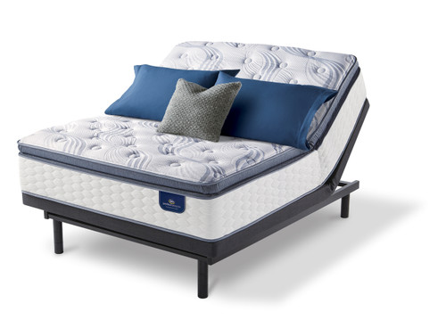 Serta Perfect Sleeper Super Pillow Top Motion Essentials Set