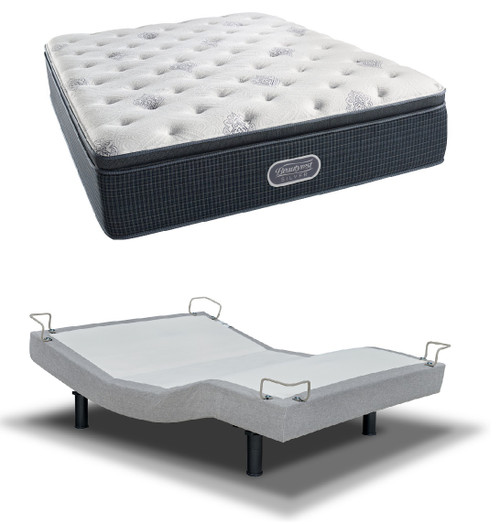 Simmons Beautyrest Silver Plush Pillow Top Mattress with Reverie