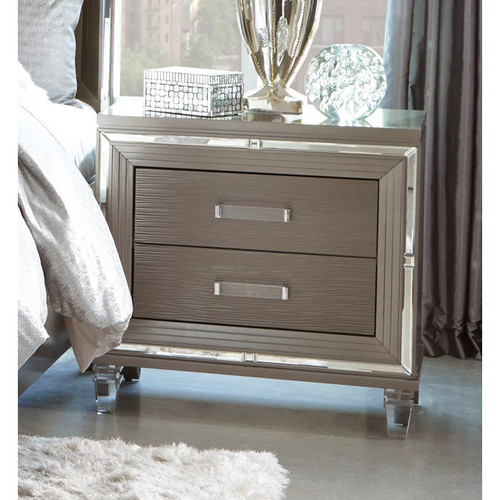 1616 Night Stand Acrylic front leg