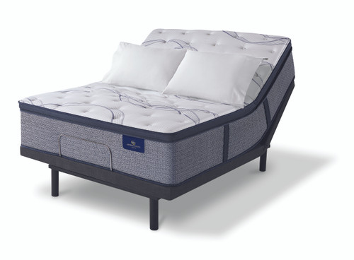 Serta Perfect Sleeper Elite Trelleburg II Firm Pillow Top Mattress with Motion Air Adjustable Sleep System