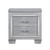 Homelegance Allura Nightstand Featuring Touch-Engaged LED Lighting; Front View 