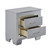 Homelegance Allura Nightstand Featuring Touch-Engaged LED Lighting; Drawers Out