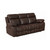 Coaster Myleene Motion Sofa in Chestnut