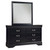 Homelegance Mayville Collection Dresser & Mirror in Black