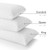 Malouf Z Zoned Gel Dough Pillow High Loft 7