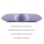 Malouf Z Zoned Shoulder Dough Lavender Mid Loft Pillow Information