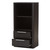 Baxton Studio Carlingford Modern and Contemporary Espresso Brown Finished Wood 2-Drawer Bookcase