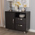 Baxton Studio Warwick Modern and Contemporary Espresso Brown Finished Wood Sideboard