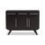 Baxton Studio Ashfield Mid-Century Modern Espresso Brown Finished Wood 3-Drawer Sideboard