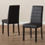 Baxton Studio Lorelle Modern and Contemporary Brown Faux Leather Upholstered Dining Chair Set