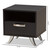 Baxton Studio Warwick Modern and Contemporary Espresso Brown Finished Wood End Table