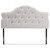 Baxton Studio Dacia Modern and Contemporary Greyish Beige Fabric Headboard