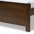 Baxton Studio Catalina Modern Classic Mission Style Brown-Finished Wood Platform Bed