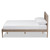 Baxton Studio Axton Modern and Contemporary Weathered Grey Finished Wood Size Bed