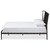 Baxton Studio Sabine Modern and Contemporary Black Finished Metal Platform Bed