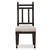 Baxton Studio Heather Modern and Contemporary Beige Fabric Upholstered and Black Finish Wood Dining Chair