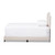 Baxton Studio Emerson Modern and Contemporary Light Beige Fabric Upholstered Bed