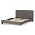 Baxton Studio Elizabeth Modern and Contemporary Grey Fabric Upholstered Panel-Stitched Platform Bed