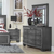 Homelegance Allura Collection Modern Dresser and Mirror in Grey; Lifestyle