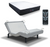 iDealBed I6 Sapphire Luxury Hybrid Doubled-Sided Mattress With Reverie 5D Adjustable Bed Foundation