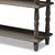 Baxton Studio Nellie Country Cottage Farmhouse Weathered Brown Finished Wood Console Table