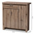 Baxton Studio Laverne Modern and Contemporary Oak Brown Finished Shoe Cabinet