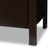 Baxton Studio Marley Modern and Contemporary Wenge Brown Finished TV Stand