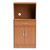 Baxton Studio Lowell Modern and Contemporary Brown Wood Finish Kitchen Cabinet