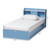 Baxton Studio Aeluin Contemporary Children's Blue and White Finished 2-Piece Bedroom Set